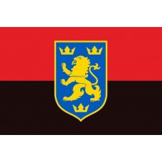 Прапор Галичина (червоно-чорний)